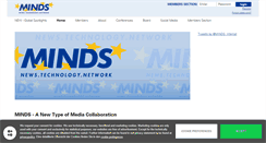 Desktop Screenshot of minds-international.com